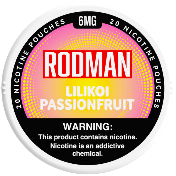 Rodman Dry+ Nicotine Pouches