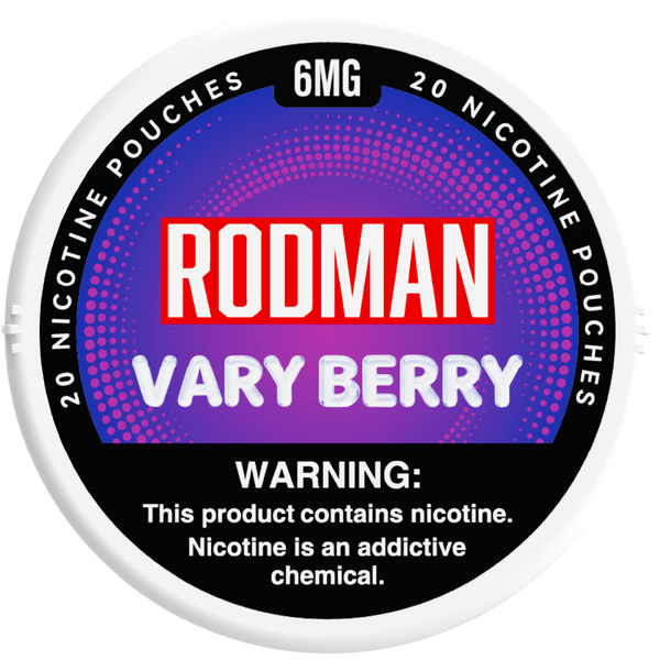Rodman Dry+ Nicotine Pouches