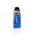 A GEEKVAPE pod mod vape device with a metallic silver body, a blue textured grip panel, and a black mouthpiece, shown on a clean white background.