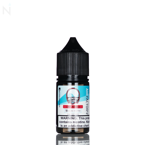 Air Factory Salt Nic - Unflavored - 30ml