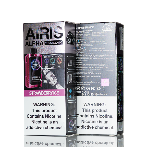 Airis Alpha Touch 20K Puffs Disposable