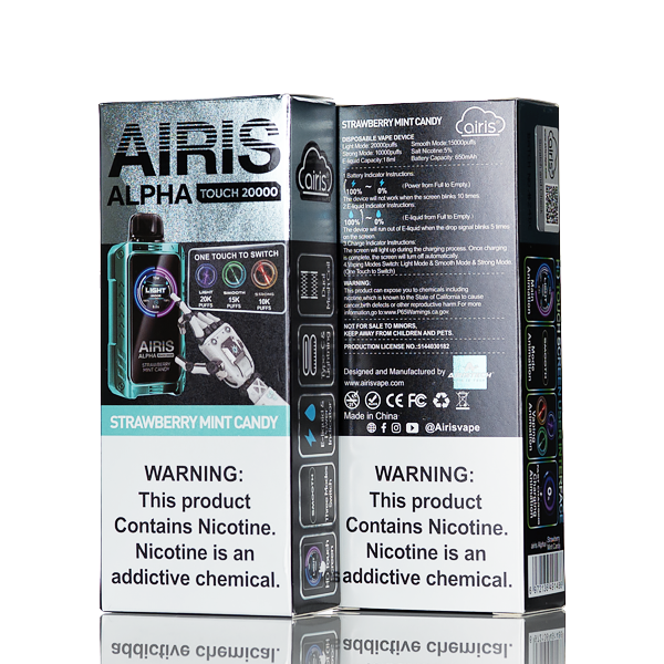 Airis Alpha Touch 20K Puffs Disposable