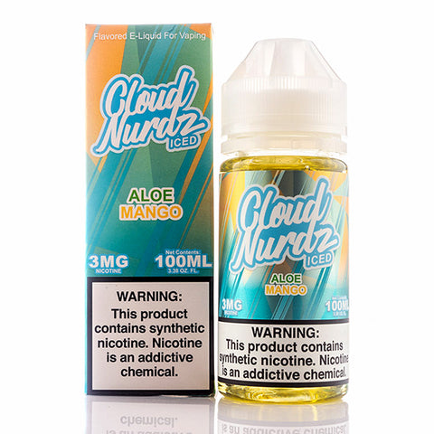 Aloe Mango Iced - Cloud Nurdz E-Juice (100 ml)