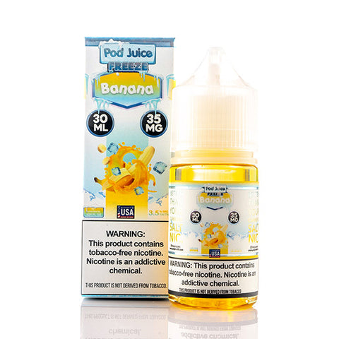 Banana Freeze Salt - Pod Juice E-Liquid