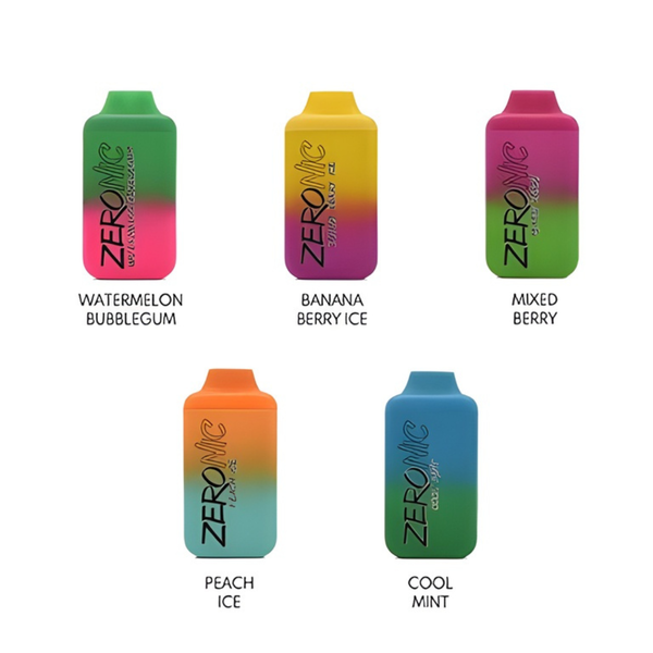 Zero Nic 6K 6000 Puffs Disposable Vape - 12mL