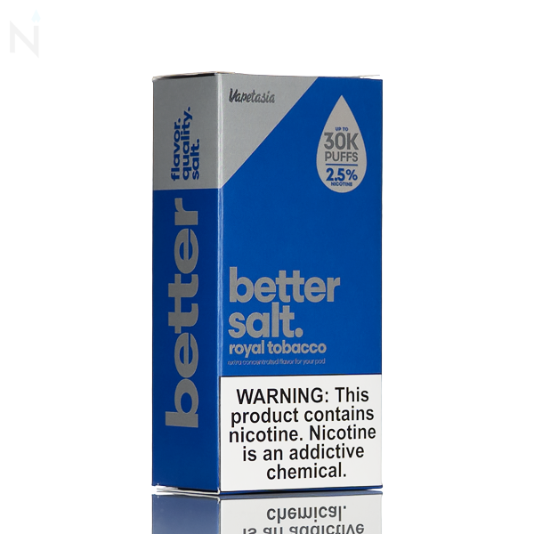 Vapetasia Bettersalt Salt - Royal Tobacco - 30ml