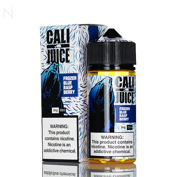 Cali Juice E Liquid- Frozen Blue Raspberry - 100mL
