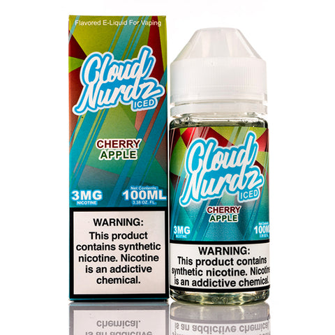 Cherry Apple Iced - Cloud Nurdz E-Juice (100 ml)