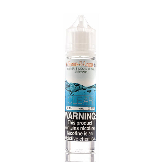 Clear E-Juice by Mister-E-Liquid Clear E-Juice by Mister-E-Liquid