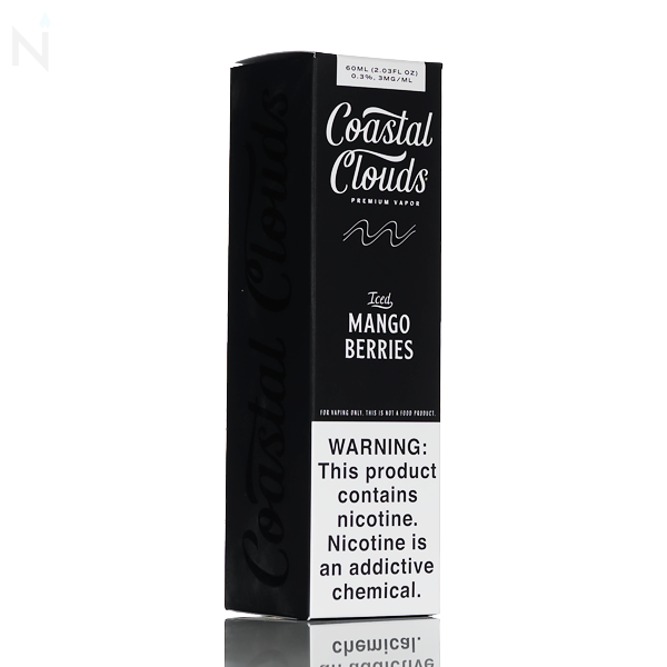 Coastal Clouds E-Liquid - Mango Berries ice - 60mL