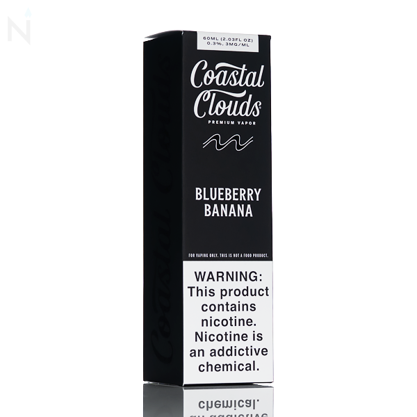 Coastal Clouds E-Liquid - Blueberry Banana - 60ml