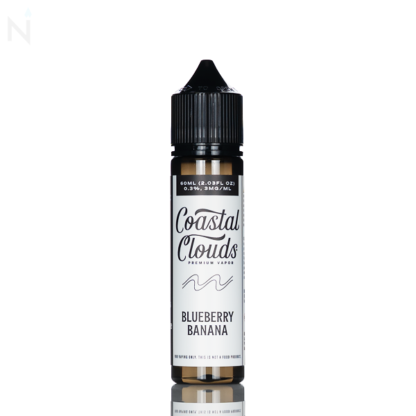 Coastal Clouds E-Liquid - Blueberry Banana - 60ml