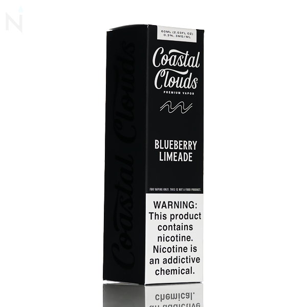 Coastal Clouds E-Liquid - Blueberry Limeade - 60mL