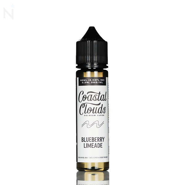Coastal Clouds E-Liquid - Blueberry Limeade - 60mL