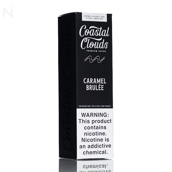 Coastal Clouds E-Liquid - Caramel Brulee - 60ml