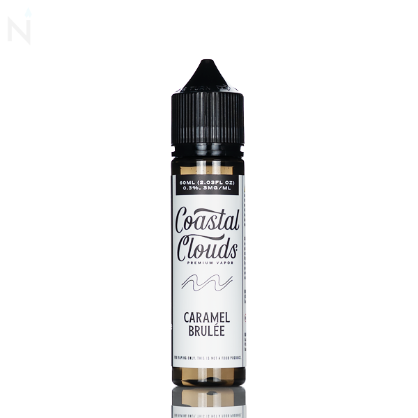 Coastal Clouds E-Liquid - Caramel Brulee - 60ml