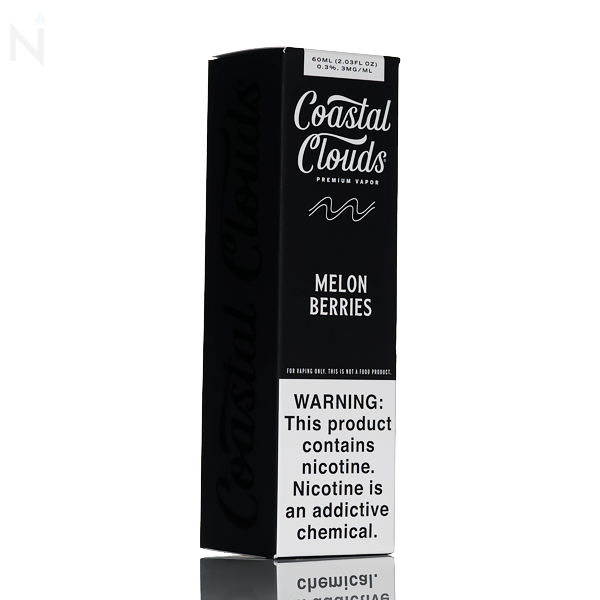 Coastal Clouds E-Liquid - Melon Berries - 60mL