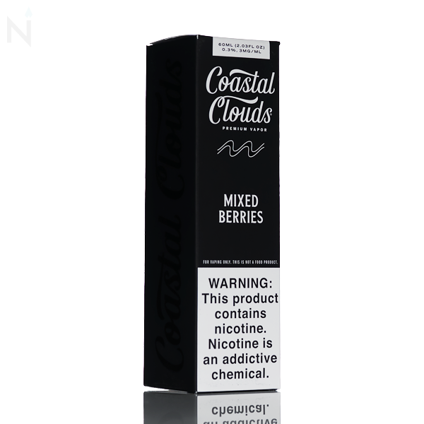 Coastal Clouds E-Liquid - Mixed Berries - 60mL