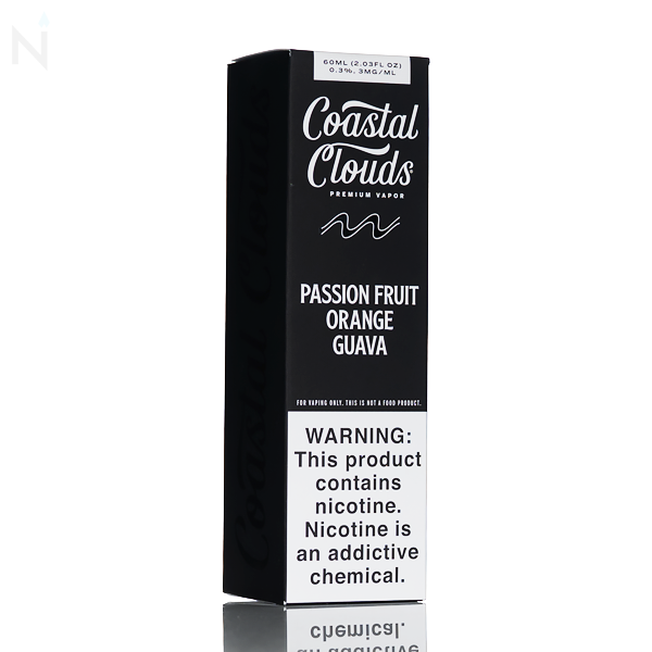 Coastal Clouds E-Liquid - Passionfruit Orange Guava - 60mL