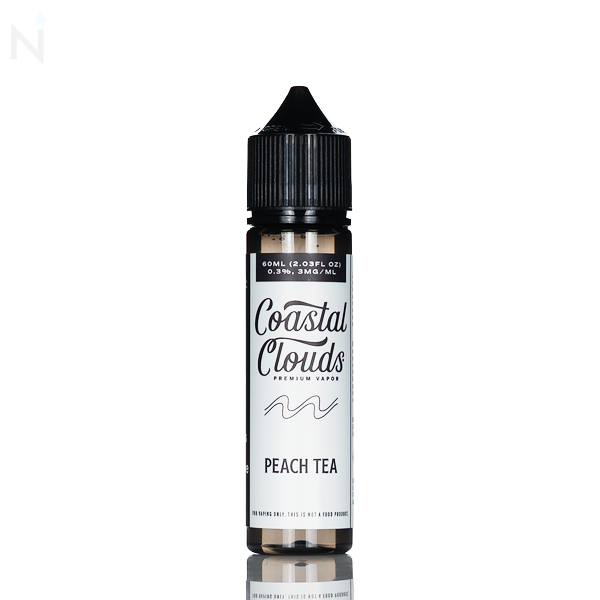 Coastal Clouds E-Liquid - Peach Tea - 60mL