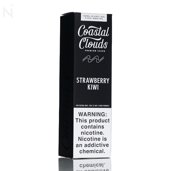 Coastal Clouds E-Liquid - Strawberry Kiwi - 60mL