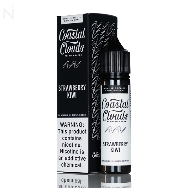 Coastal Clouds E-Liquid - Strawberry Kiwi - 60mL