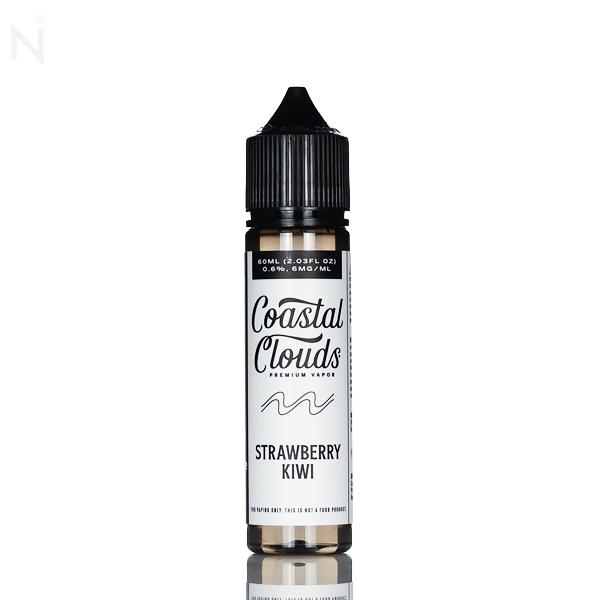 Coastal Clouds E-Liquid - Strawberry Kiwi - 60mL