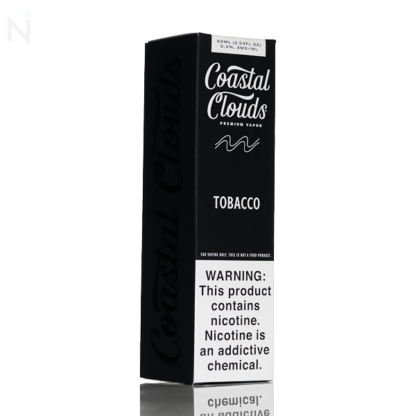 Coastal Clouds E-Liquid - Tobacco - 60mL