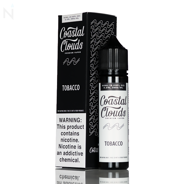 Coastal Clouds E-Liquid - Tobacco - 60mL