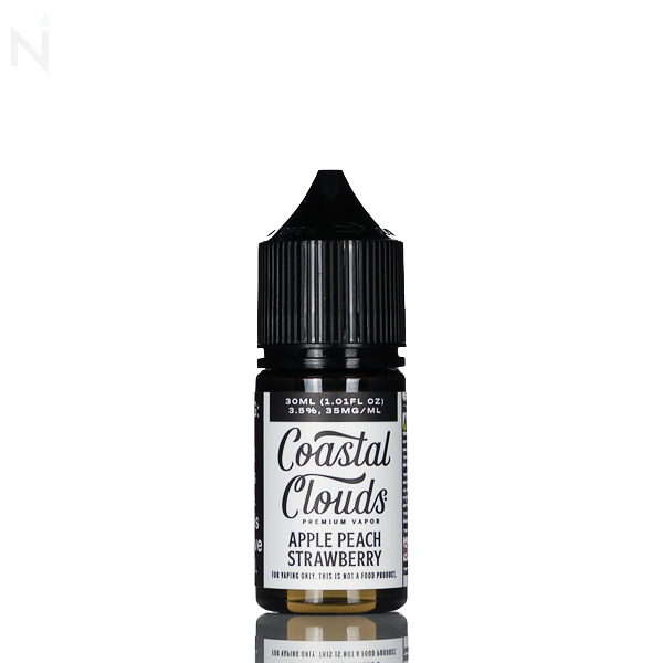 Coastal Clouds Salt - Apple Peach Strawberry - 30ml