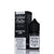A bottle of Coastal Clouds Watermelon Chew e-liquid next to its black and white packaging box, displayed on a reflective white surface.