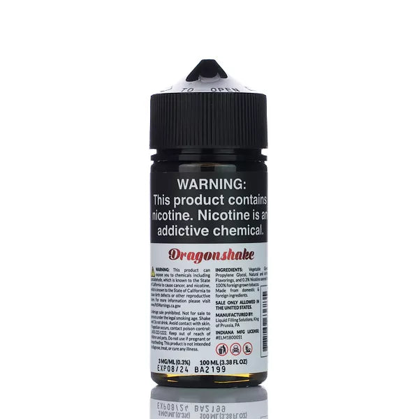 Vinyl and Vapor Deep Cuts - Side A - Dragonshake - 100ml