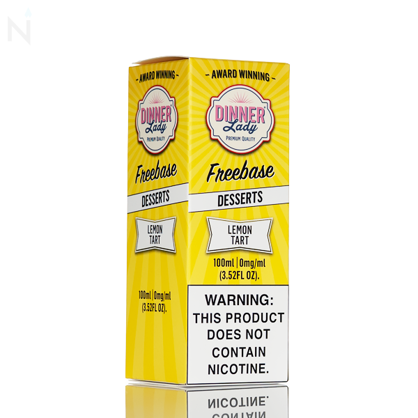 Dinner Lady E-Liquid - No Nicotine Vape Juice - 100ml