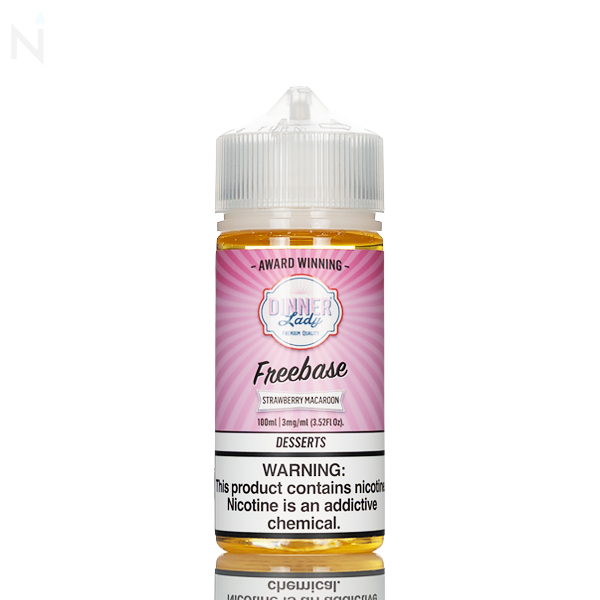 Dinner Lady E-Liquid - Strawberry Macaroon - 100ml