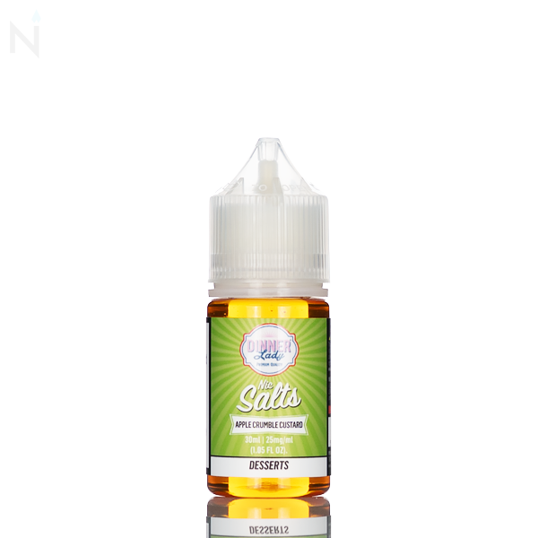 Dinner Lady Salt - Apple Crumble Custard - 30ml