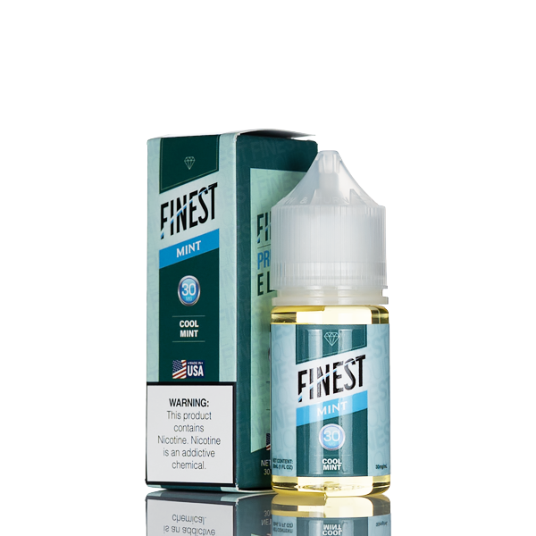 cool mint vape juice Finest Salt Nic - - 30mL Battery_1000mAh vuse pods how many Nicotine Strength:1.0% (10mg/mL) Mellow (Excise)