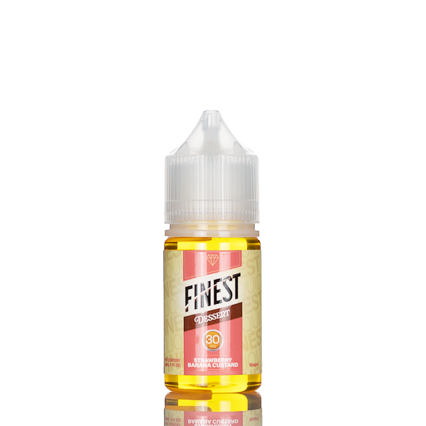 Finest Salt Nic - Desert Edition - Strawberry Banana Custard - 30mL