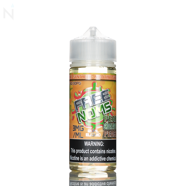 Freenoms E Liquid- Pear Green Apple Peach - 120mL