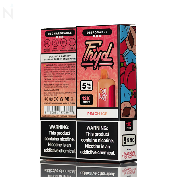 FRYD 12K 12000 Puffs Disposable Vape - 17mL