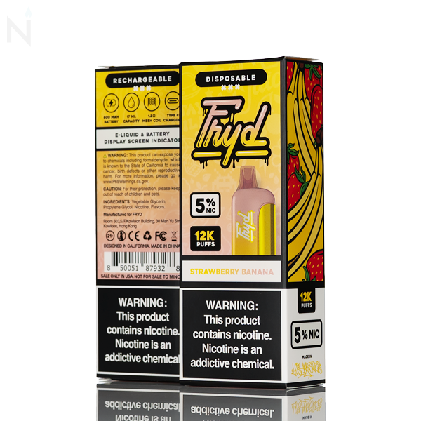 FRYD 12K 12000 Puffs Disposable Vape - 17mL