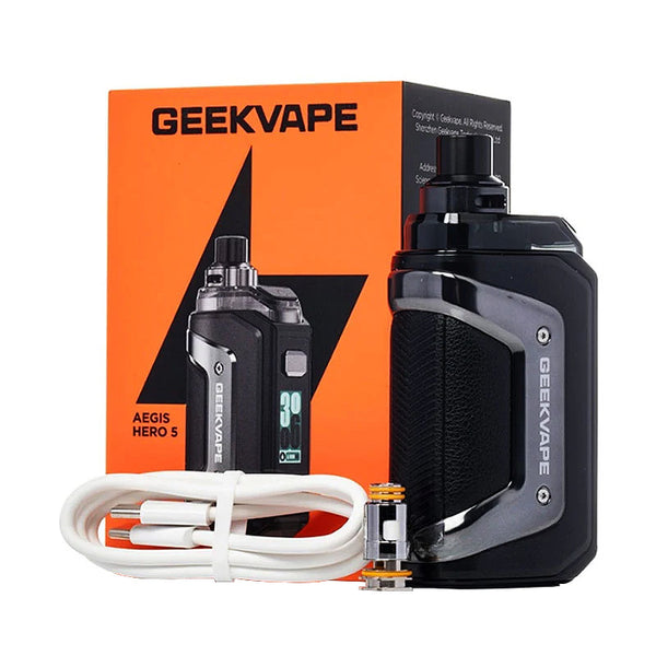 Geek Vape Aegis Hero 5 50W Pod Kit - Vapor Authority Geek Vape Aegis Hero 5 50W Pod Kit - Vapor Authority