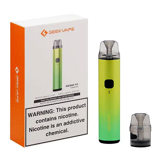 GeekVape WENAX H1 Pod System Starter Kit - Vapor Authority GeekVape WENAX H1 Pod System Starter Kit - Vapor Authority