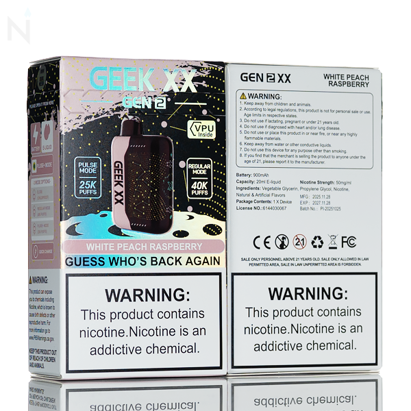 Geek XX Gen 2 40K Puffs Disposable Vape