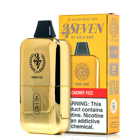 Gold Bar Vape 7000 Puffs Gold Bar 24Seven 24K Disposable Vape - 24,000 Puffs Gold Bar Vape 7000 Puffs Gold Bar 24Seven 24K Disposable Vape - 24,000 Puffs