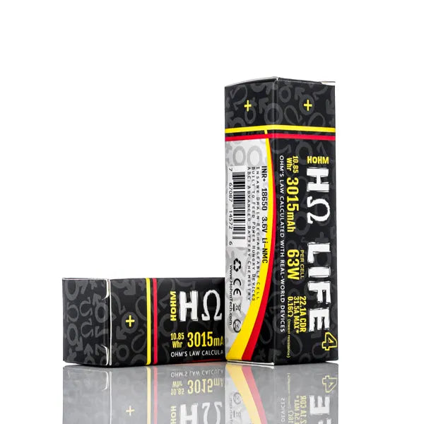 Hohm Tech Hohm Life 4 18650 3015mAh 31.5A Battery