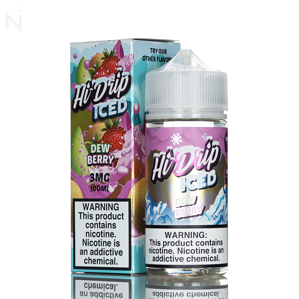 Hi Drip E Liquid Iced - Dewberry - 100ml