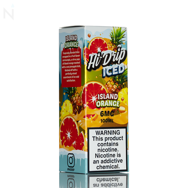 Hi Drip E-liquid Iced - Island Orange - 100ml