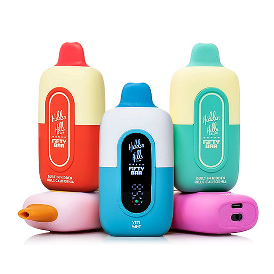 Fifty Bar x Hidden Hills 20k Disposable Vape Fifty Bar x Hidden Hills 20k Disposable Vape