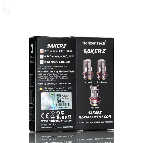 Horizontech Sakerz Replacement Coils