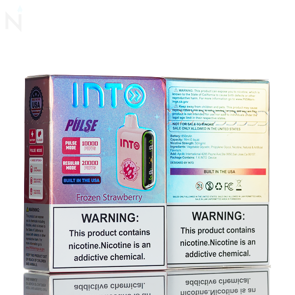 INTO PULSE 20K 20,000 Puffs Disposable Vape
